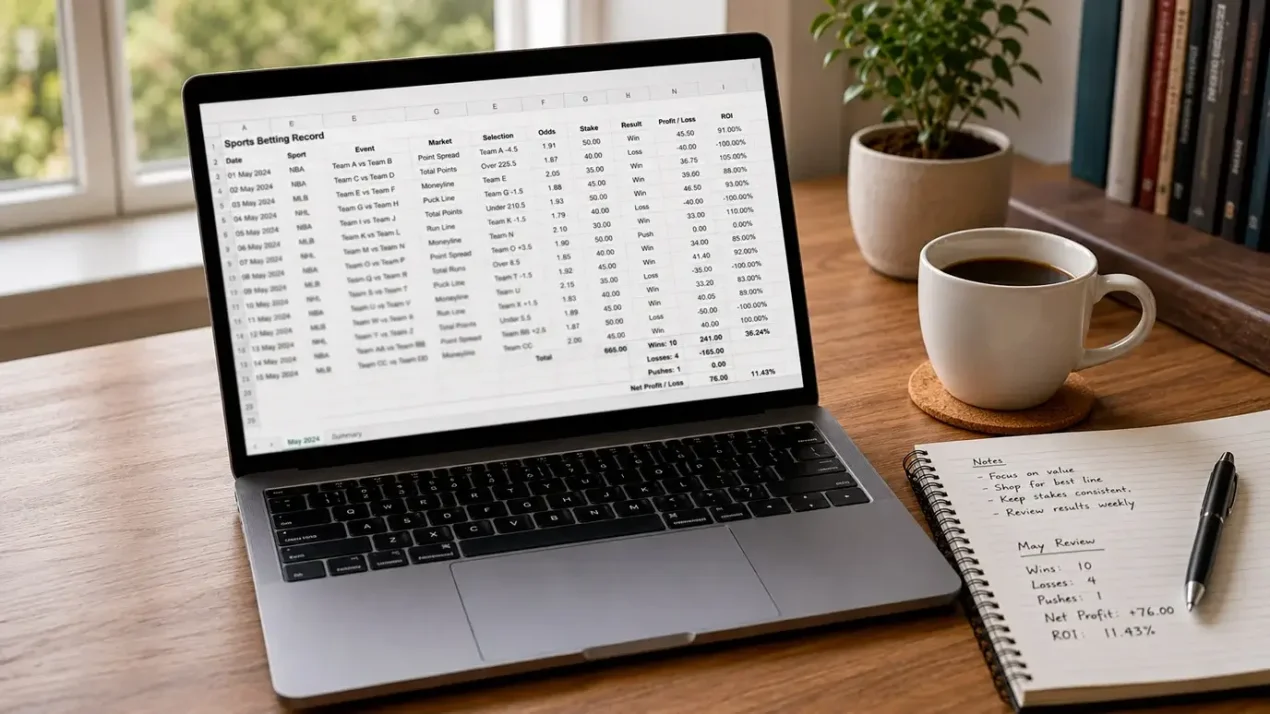 MLB Bet Tracking: How a Betting Journal Turns Data Into Long-Term Profit
